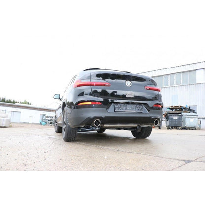 Sportschalldämpfer mit links/rechts je 1 Endrohr 90mm (Typ 16), inkl. (EG-) GENEHMIGUNG!