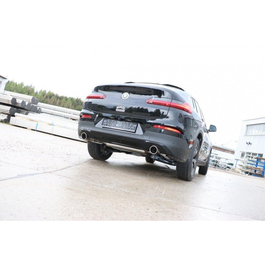 Sportschalldämpfer mit links/rechts je 1 Endrohr 90mm (Typ 16), inkl. (EG-) GENEHMIGUNG!