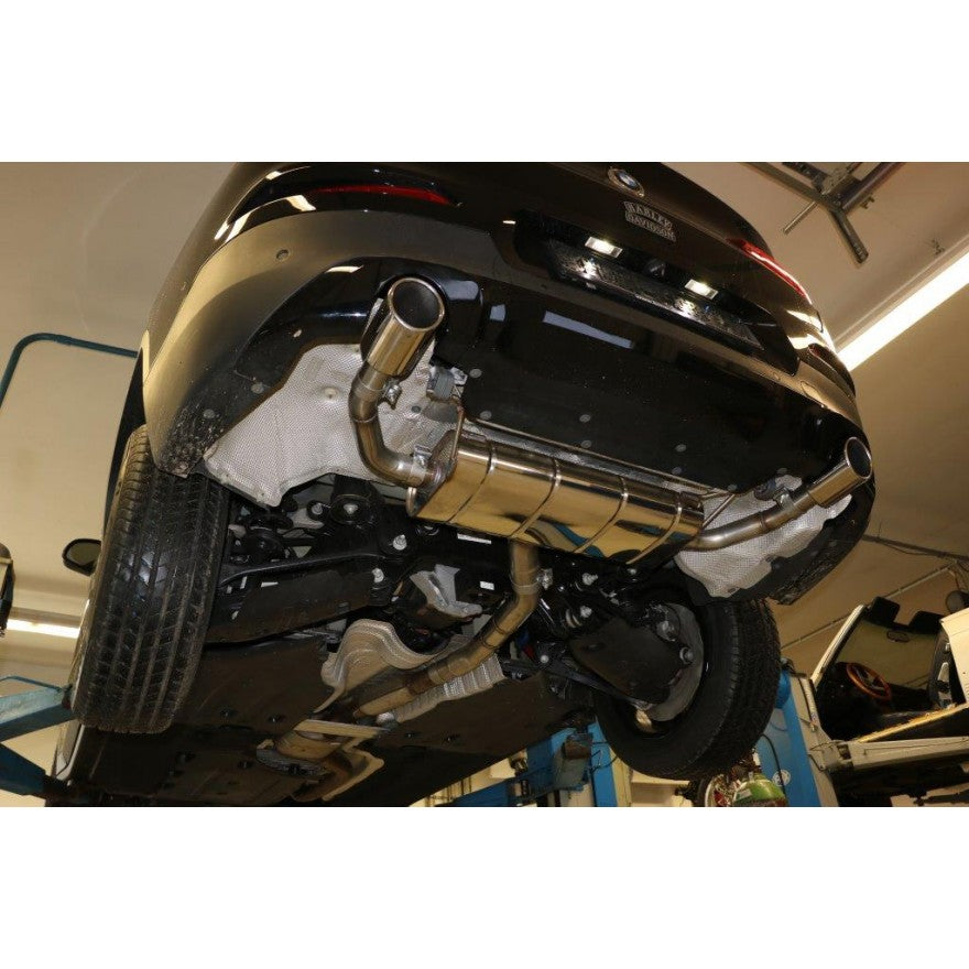 Sportschalldämpfer mit links/rechts je 1 Endrohr 90mm (Typ 16), inkl. (EG-) GENEHMIGUNG!