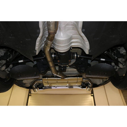 Sportschalldämpfer mit links/rechts je 1 Endrohr 90mm (Typ 16), inkl. (EG-) GENEHMIGUNG!