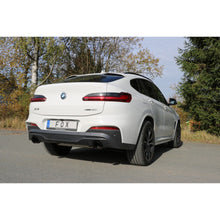 Sportschalldämpfer mit links/rechts je 1 Endrohr 100mm (Typ 25) schwarz emalliert, inkl. (EG-) GENEHMIGUNG!