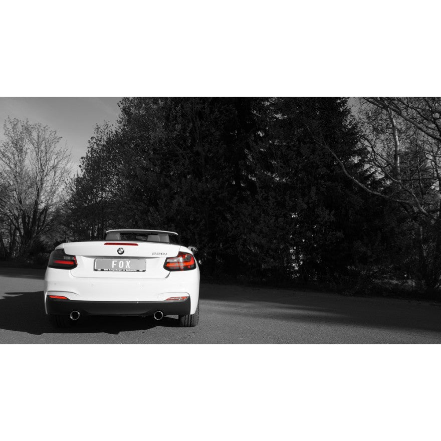 Sportschalldämpfer mit links/rechts je 1 Endrohr 90mm (Typ 12), inkl. (EG-) GENEHMIGUNG!