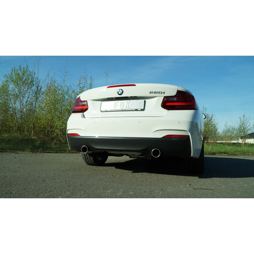 Sportschalldämpfer mit links/rechts je 1 Endrohr 90mm (Typ 12), inkl. (EG-) GENEHMIGUNG!