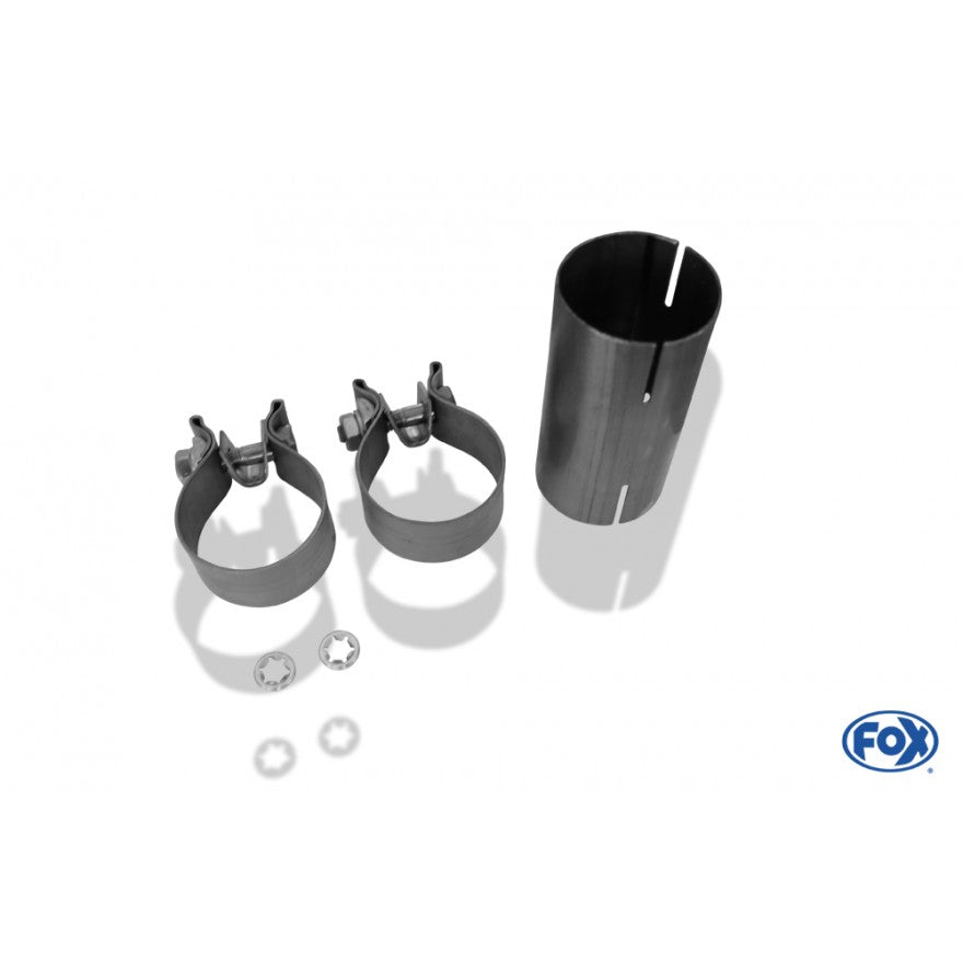 Sportschalldämpfer mit links/rechts je 1 Endrohr 90mm (Typ 12), inkl. (EG-) GENEHMIGUNG!