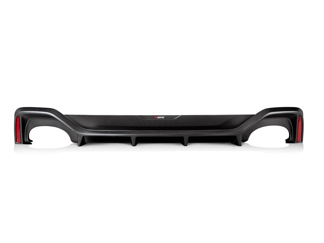 Akrapovic Rear Carbon Fiber Diffuser (Matte)