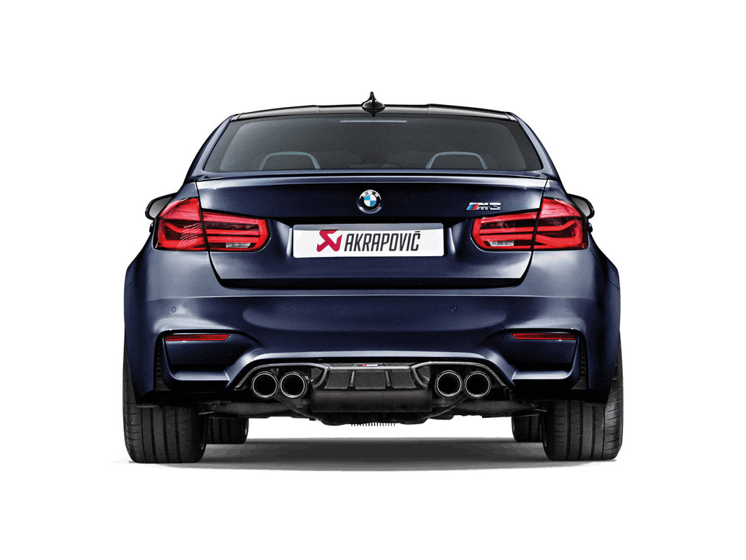 Rear Carbon Fiber Diffuser - High Gloss