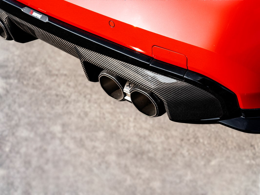 Rear Carbon Fiber Diffuser (High Gloss Black)