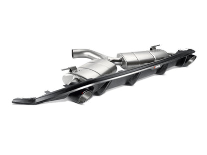 Akrapovic Rear Carbon Fiber Diffuser für original Endrohr je 1x links/rechts