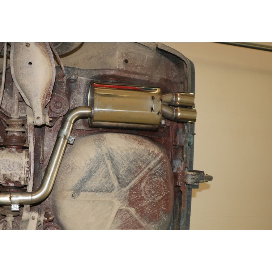 Sportschalldämpfer mit 2 Endrohren 76mm (Typ 16), inkl. (EG-) GENEHMIGUNG!