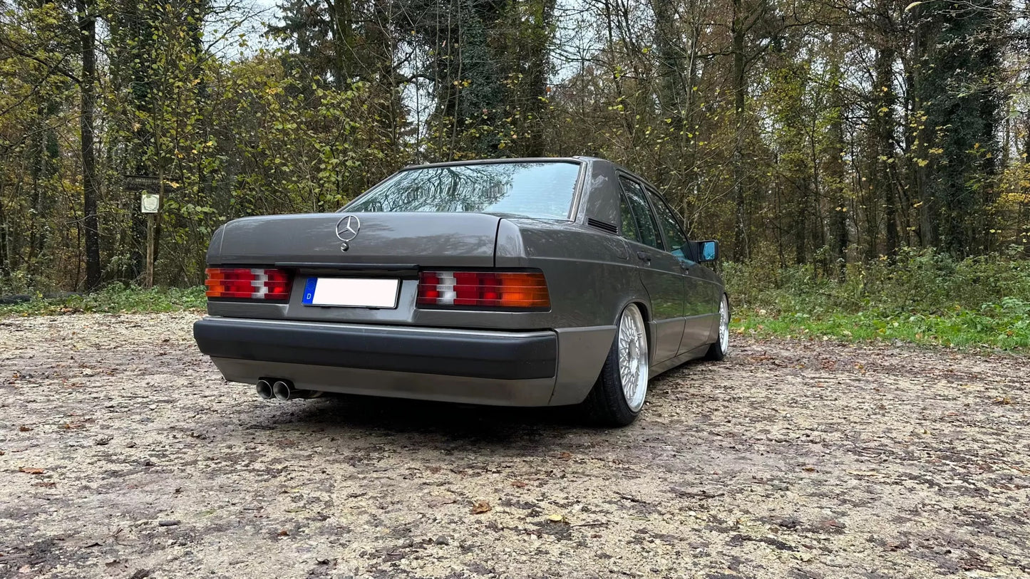 Halbanlage mit 2 Endrohren 76mm (Typ 25), inkl. (EG-) GENEHMIGUNG!