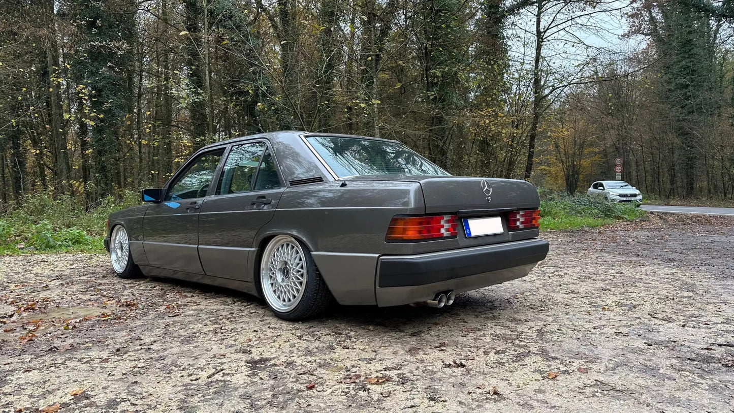 Sportschalldämpfer mit 2 Endrohren 76mm (Typ 25), inkl. (EG-) GENEHMIGUNG!