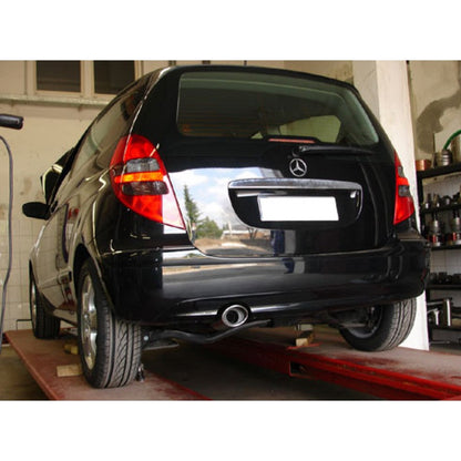 Sportschalldämpfer mit 1 Endrohr 115x85mm (Typ 33), inkl. TÜV-Teilegutachten!