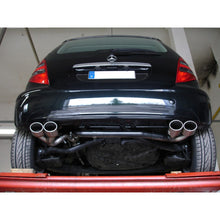 Sportschalldämpfert mit links/rechts je 2 Endrohren 106x71mm (Typ 32), inkl. TÜV-Teilegutachten!