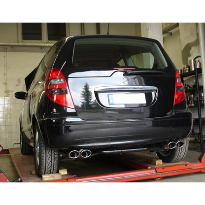 Sportschalldämpfert mit links/rechts je 2 Endrohren 106x71mm (Typ 32), inkl. TÜV-Teilegutachten!