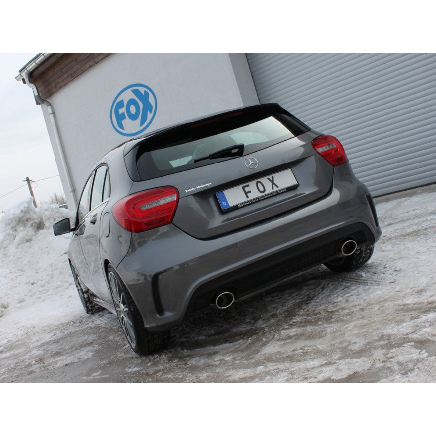 Sportschalldämpfer mit links/rechts je 1 Endrohr 115x85mm (Typ 32), inkl. (EG-) GENEHMIGUNG!