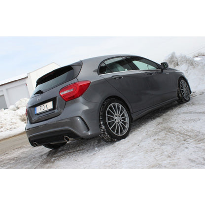 Sportschalldämpfer mit links/rechts je 1 Endrohr 115x85mm (Typ 32), inkl. (EG-) GENEHMIGUNG!