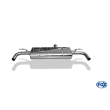 Sportschalldämpfer ohne Endrohre passend für die originalen Endrohrblenden, inkl. (EG-) GENEHMIGUNG!