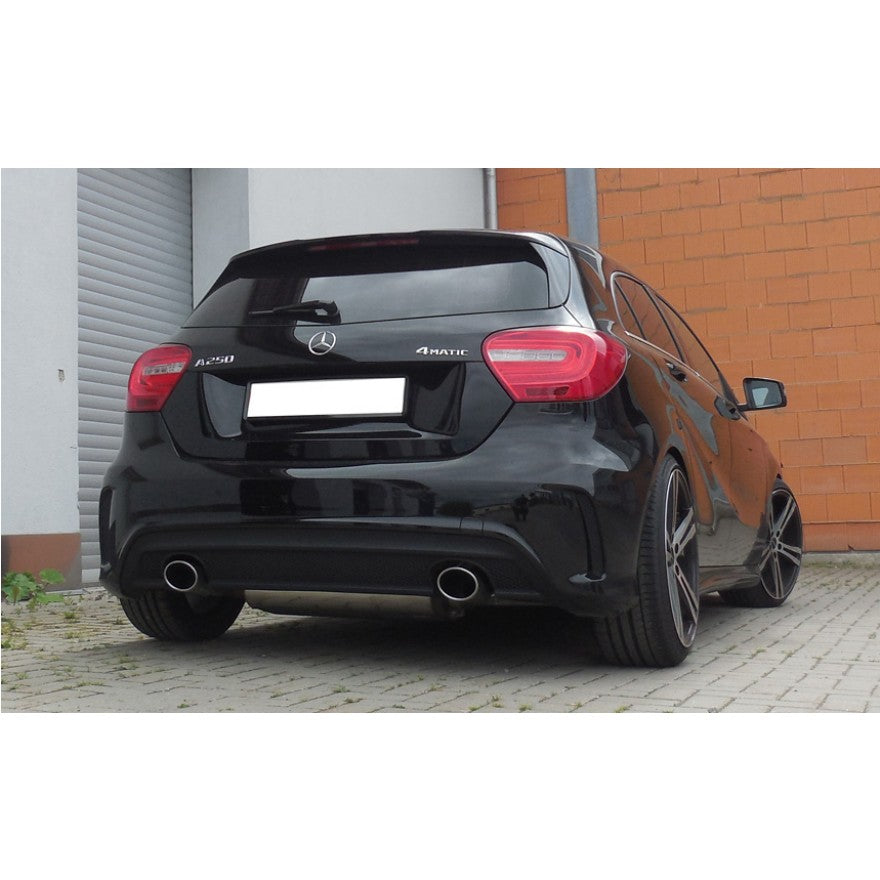 Sportschalldämpfer mit links/rechts je 1 Endrohr 115x85mm (Typ 32), inkl. (EG-) GENEHMIGUNG!