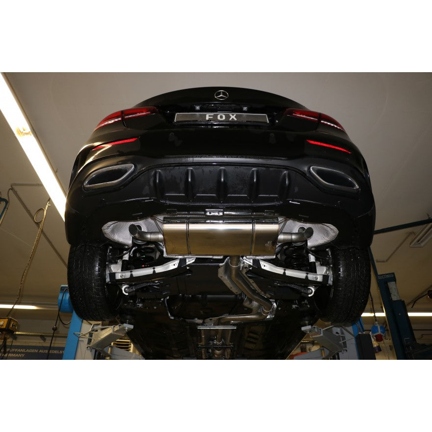 Anlage ab OPF mit Ausgang links/rechts, inkl. (EG-) GENEHMIGUNG!