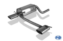 Sportschalldämpfer mit links/rechts je 1 Endrohr 115x85mm (Typ 32), inkl. (EG-) GENEHMIGUNG!