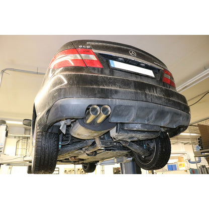 Sportschalldämpfer mit 2 Endrohren 76mm (Typ 25), inkl. (EG-) GENEHMIGUNG!