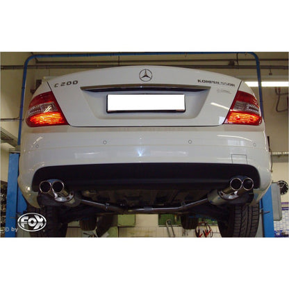 Sportschalldämpfer mit links/rechts je 2 Endrohren 70mm (Typ 16), inkl. (EG-) GENEHMIGUNG!