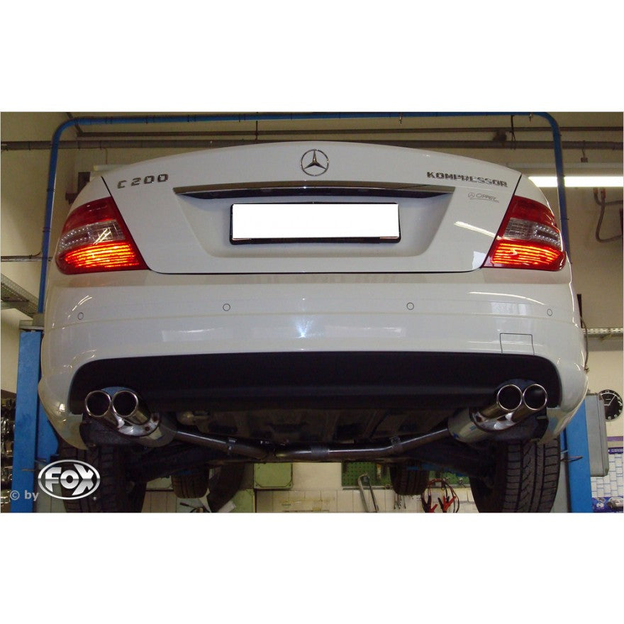 Sportschalldämpfer mit links/rechts je 2 Endrohren 70mm (Typ 16), inkl. (EG-) GENEHMIGUNG!