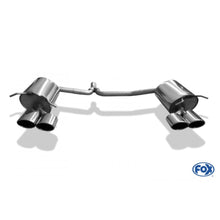 Sportschalldämpfer mit links/rechts je 2 Endrohren 115x85mm (Typ 32), inkl. (EG-) GENEHMIGUNG!