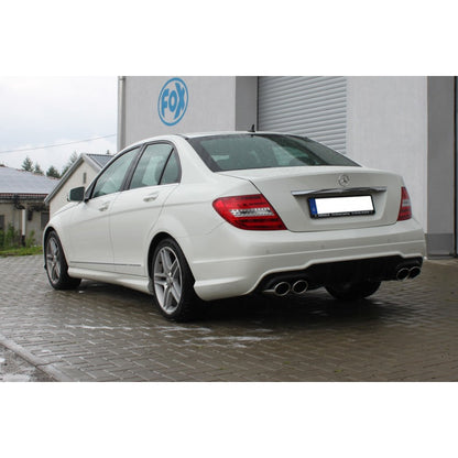 Sportschalldämpfer mit links/rechts je 2 Endrohren 115x85mm (Typ 32), inkl. (EG-) GENEHMIGUNG!