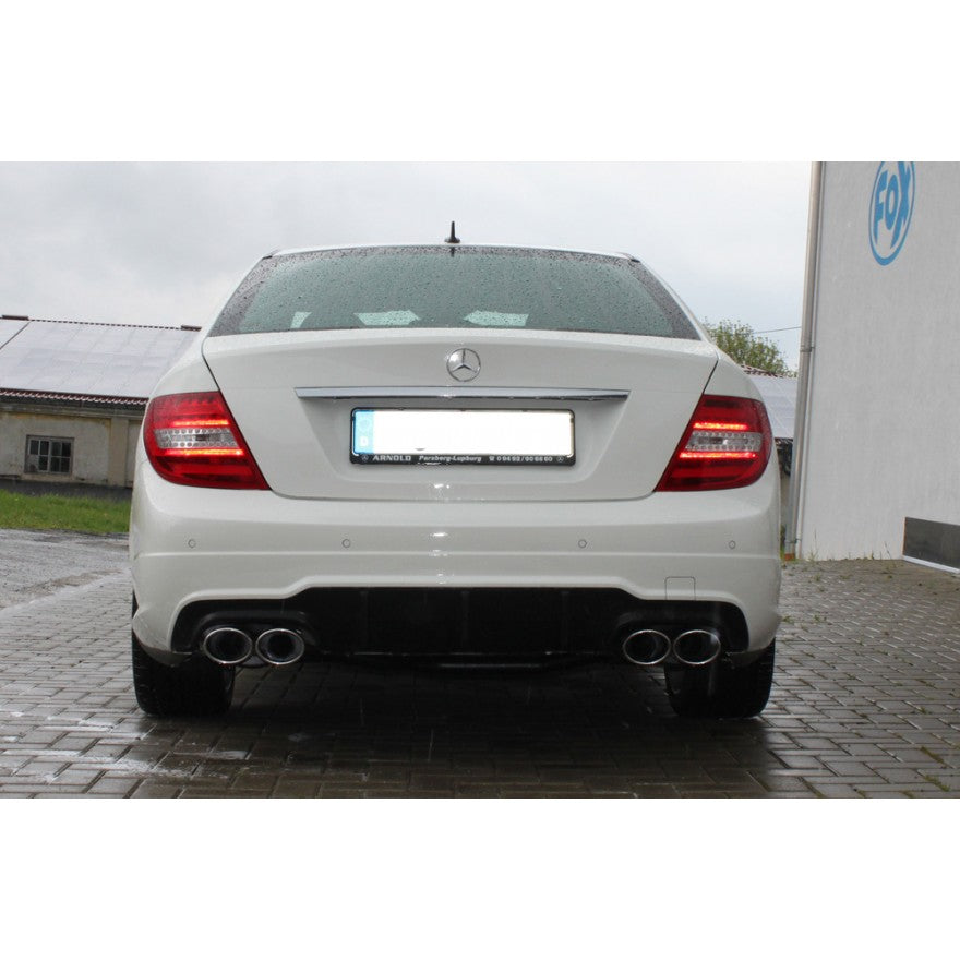 Sportschalldämpfer mit links/rechts je 2 Endrohren 115x85mm (Typ 32), inkl. (EG-) GENEHMIGUNG!