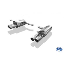 Sportschalldämpfer mit links/rechts je 2 Endrohren 80mm (Typ 16), inkl. (EG-) GENEHMIGUNG!