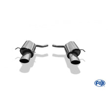 Sportschalldämpfer mit links/rechts je 1 Endrohr 140x90mm (Typ 32), inkl. (EG-) GENEHMIGUNG!