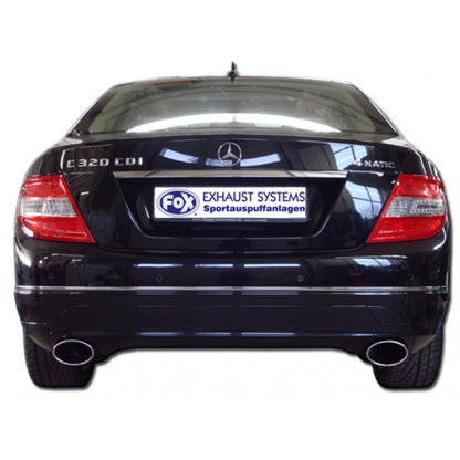 Sportschalldämpfer mit links/rechts je 1 Endrohr 140x90mm (Typ 32), inkl. (EG-) GENEHMIGUNG!