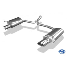 Sportschalldämpfer mit links/rechts je 1 Endrohr 115x85mm (Typ 38), inkl. (EG-) GENEHMIGUNG!