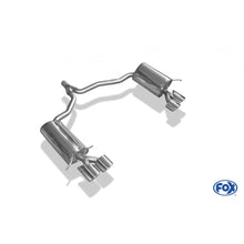 Sportschalldämpfer mit links/rechts je 2 Endrohren 115x85mm (Typ 32), inkl. (EG-) GENEHMIGUNG!