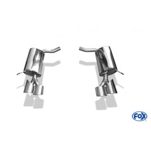 Sportschalldämpfer mit links/rechts je 2 Endrohren 115x85mm (Typ 32), inkl. (EG-) GENEHMIGUNG!