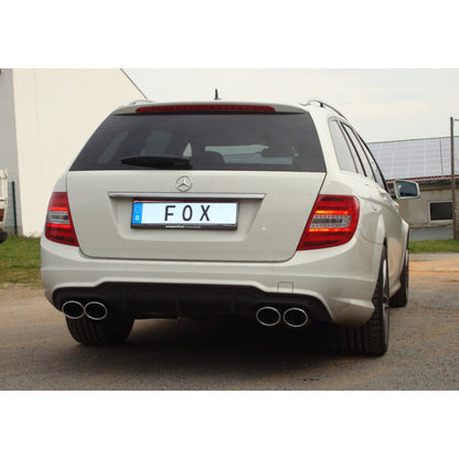 Sportschalldämpfer mit links/rechts je 2 Endrohren 115x85mm (Typ 32), inkl. (EG-) GENEHMIGUNG!