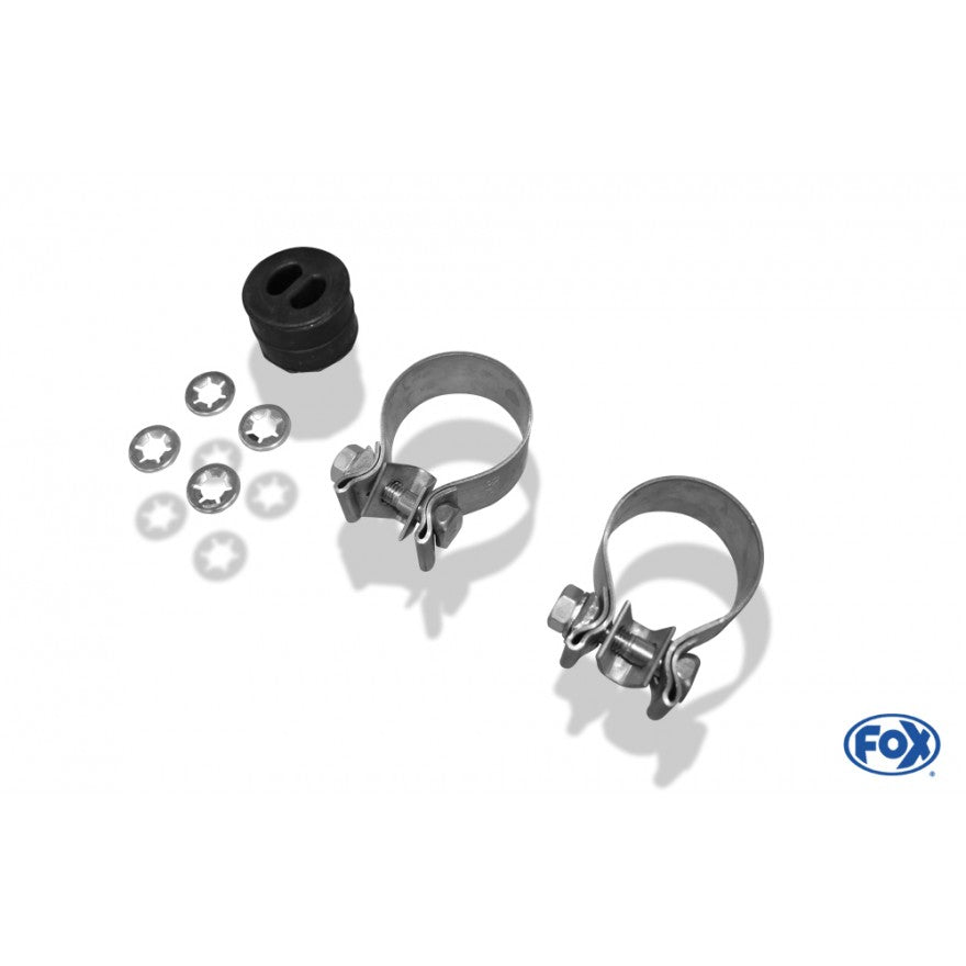 Sportschalldämpfer mit links/rechts je 1 Endrohr 220x85mm (Typ 49), inkl. (EG-) GENEHMIGUNG!