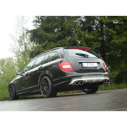 Sportschalldämpfer mit links/rechts je 2 Endrohren 115x85mm (Typ 32), inkl. (EG-) GENEHMIGUNG!