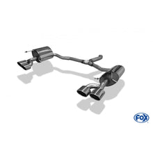 Sportschalldämpfer mit links/rechts je 2 Endrohren 115x85mm (Typ 32), inkl. (EG-) GENEHMIGUNG!