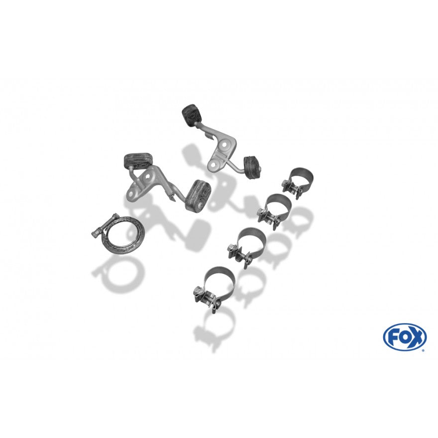 Sportschalldämpfer mit links/rechts je 2 Endrohren 115x85mm (Typ 32), inkl. (EG-) GENEHMIGUNG!