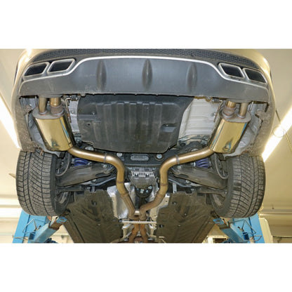 Sportschalldämpfer links/rechts ohne Endrohre, inkl. (EG-) GENEHMIGUNG!