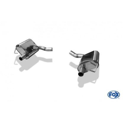 Sportschalldämpfer links/rechts ohne Endrohre, inkl. (EG-) GENEHMIGUNG!