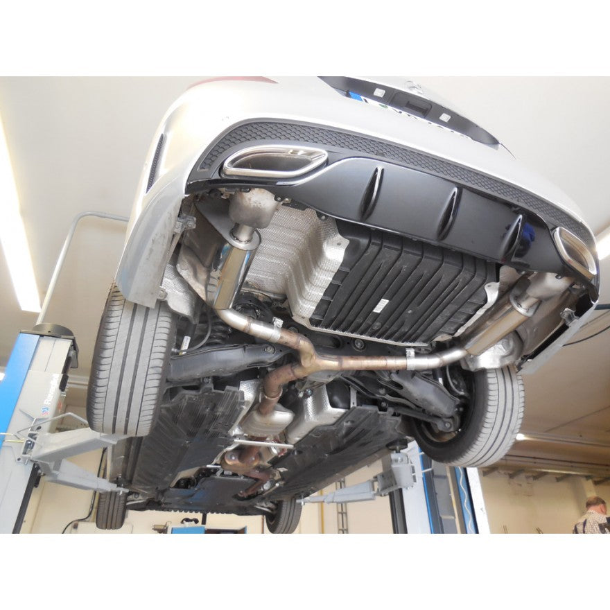 Sportschalldämpfer links/rechts ohne Endrohre, inkl. (EG-) GENEHMIGUNG!