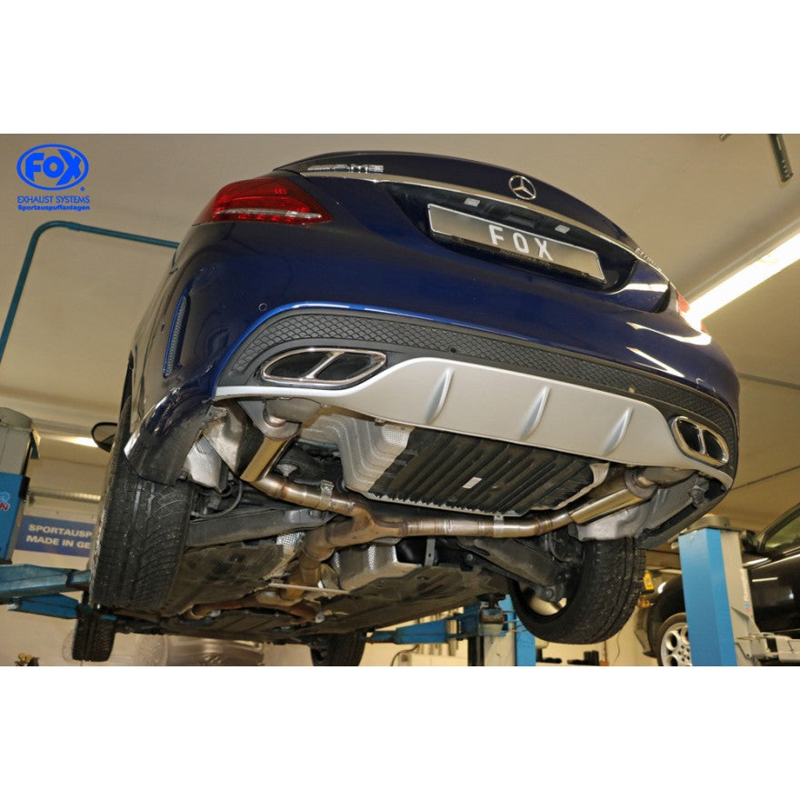 Sportschalldämpfer links/rechts ohne Endrohre, inkl. (EG-) GENEHMIGUNG!