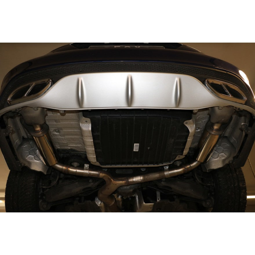 Sportschalldämpfer links/rechts ohne Endrohre, inkl. (EG-) GENEHMIGUNG!