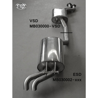 Vorschalldämpfer, inkl. (EG-) GENEHMIGUNG!