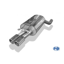 Sportschalldämpfer mit 2 Endrohren 80mm (Typ 12), inkl. (EG-) GENEHMIGUNG!