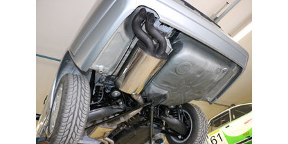 Sportschalldämpfer mit 2 Endrohren 55mm (Typ 28), inkl. (EG-) GENEHMIGUNG!