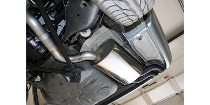 Sportschalldämpfer mit 2 Endrohren 55mm (Typ 28), inkl. (EG-) GENEHMIGUNG!